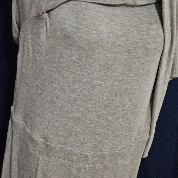 Womens Catos Long Maxi Dress Gray Sz Xl 14/16 Stretch Modest - Picture 4 of 7